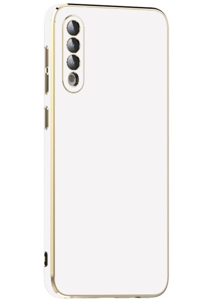 Samsung Galaxy A50 Uyumlu Kılıf Bark Kapak, Beyaz