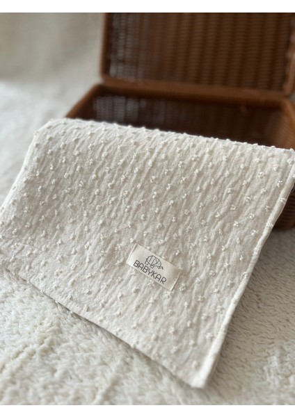 Pamuk Penguen Müslin Örtü