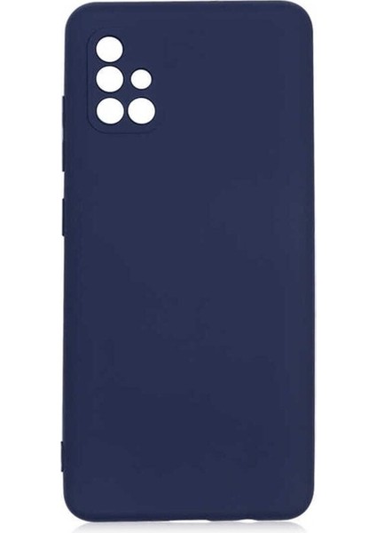 Samsung Galaxy A51 Uyumlu Kılıf Mara Lansman Kapak, Lacivert