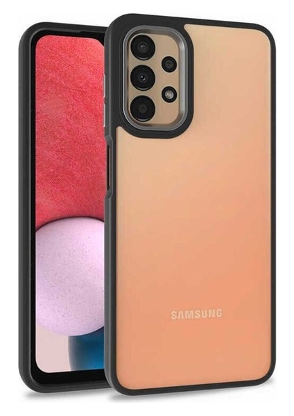 Samsung Galaxy A53 5g Uyumlu Kılıf Flora Kapak, Siyah