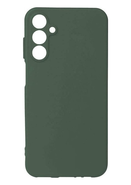 Samsung Galaxy A35 Uyumlu Kılıf Biye Silikon, Haki