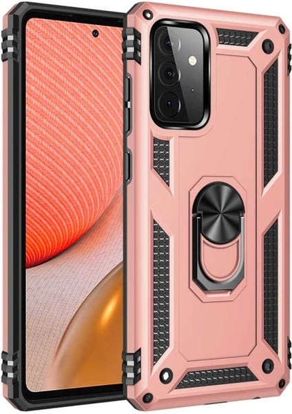 Samsung Galaxy A52 Uyumlu Kılıf Vega Kapak, Rose Gold