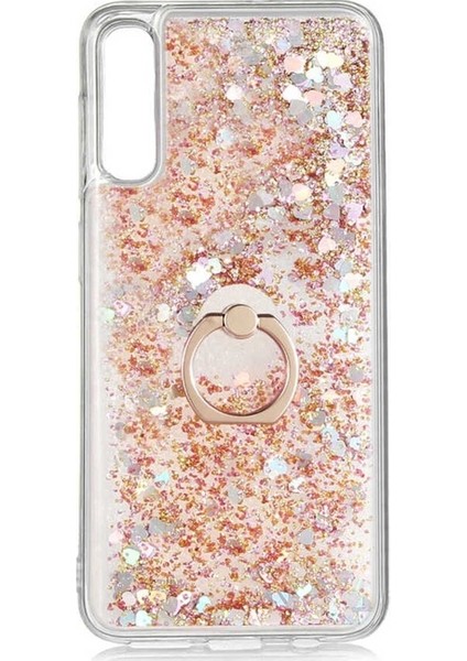 Samsung Galaxy A50 Uyumlu Kılıf Milce Kapak, Gold