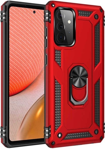 Samsung Galaxy A52 Uyumlu Kılıf Vega Kapak, Kırmızı