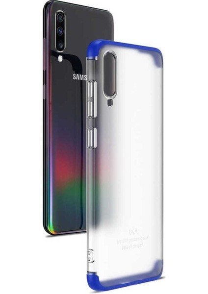 Samsung Galaxy A70 Uyumlu Kılıf Nili Kapak, Mavi