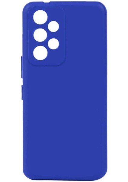 Samsung Galaxy A73 Uyumlu Kılıf Biye Silikon, Mavi