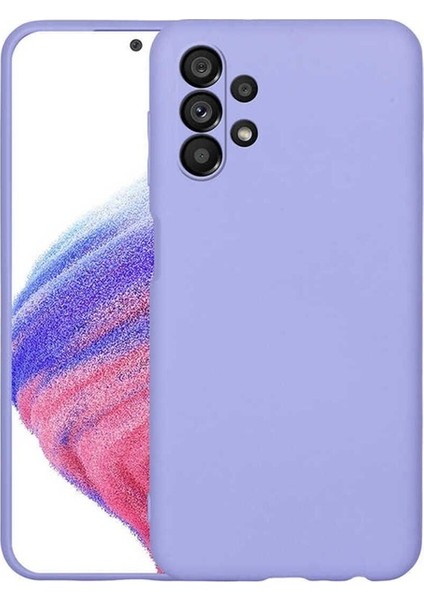 Samsung Galaxy A73 Uyumlu Kılıf Mara Lansman Kapak, Lila