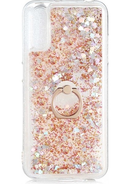 Samsung Galaxy A70 Uyumlu Kılıf Milce Kapak, Gold