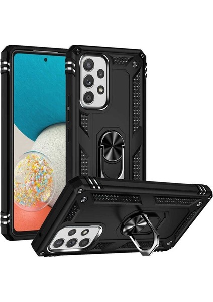 Samsung Galaxy A53 5g Uyumlu Kılıf Vega Kapak, Siyah