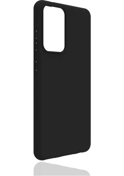 Samsung Galaxy A72 Uyumlu Kılıf Biye Silikon, Siyah