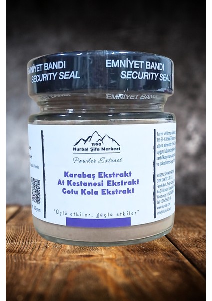 Karabaş At Kestanesi Gotu Kola Ekstrak 120 gr