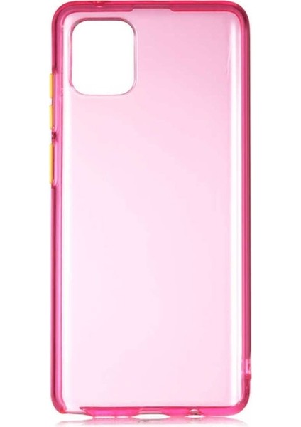 Samsung Galaxy A81 (Note 10 Lite) Uyumlu Kılıf Bistro Kapak, Pembe