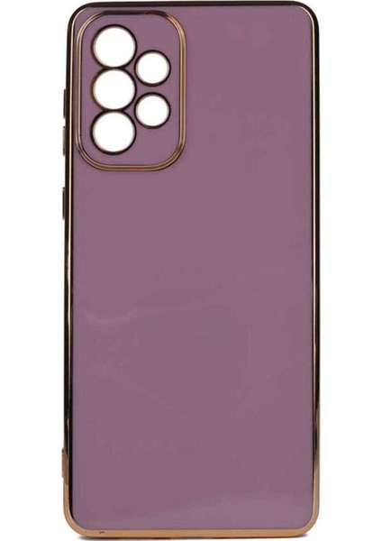 Samsung Galaxy A73 Uyumlu Kılıf Bark Kapak, Mor