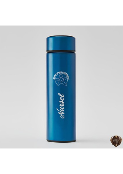 Özel Anlar Için Özel Bir Dokunuş: Kişiye Özel Lazer Baskılı 500 ml Dereceli Termos