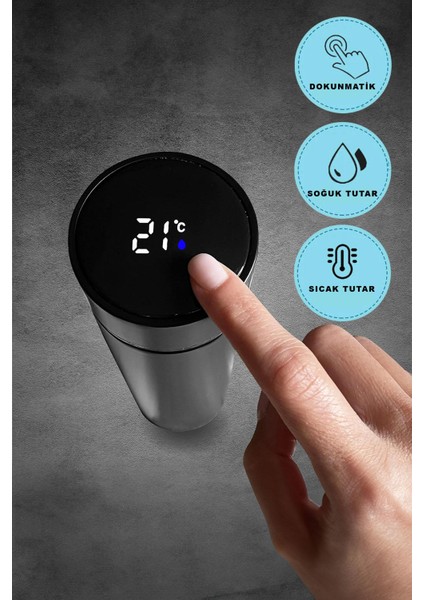 Sağlıklı ve Dayanıklı Malzemeden Üretilmiş 500 ml Dereceli Termos fırsatları