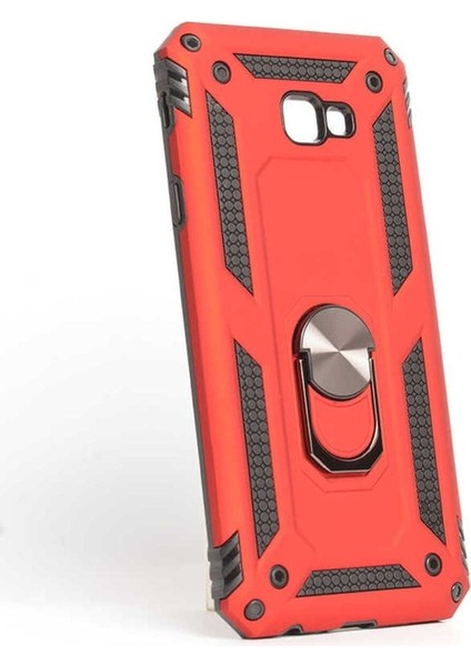 Samsung Galaxy J4 Plus Uyumlu Kılıf Vega Kapak, Kırmızı