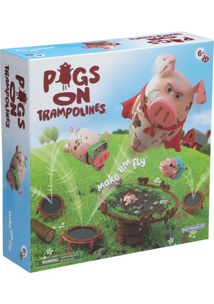 Pıgs On Trampolınes