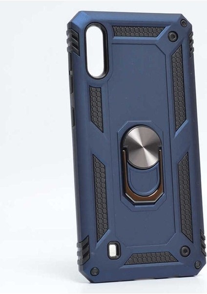 Samsung Galaxy M10 Uyumlu Kılıf Vega Kapak, Mavi