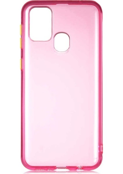 Samsung Galaxy M31 Uyumlu Kılıf Bistro Kapak, Pembe