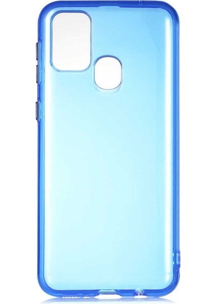 Samsung Galaxy M31 Uyumlu Kılıf Bistro Kapak, Mavi