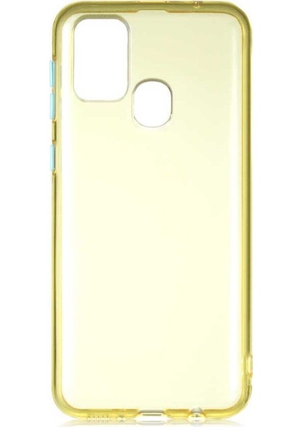 Samsung Galaxy M31 Uyumlu Kılıf Bistro Kapak, Sarı