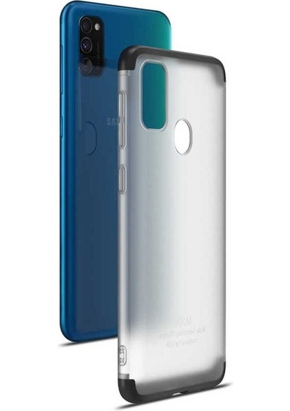 Samsung Galaxy M30S Uyumlu Kılıf Nili Kapak, Siyah