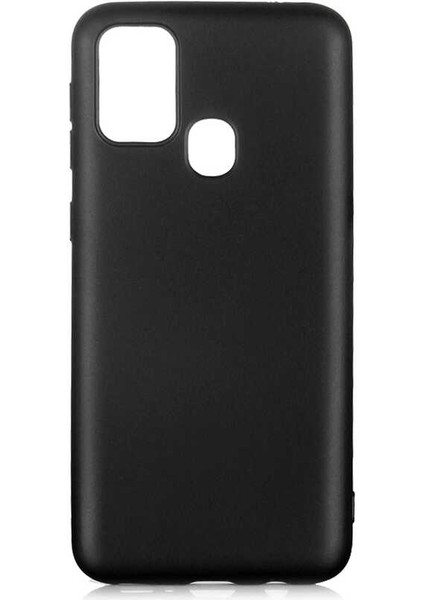 Samsung Galaxy M31 Uyumlu Kılıf Premier Silikon Kapak, Siyah