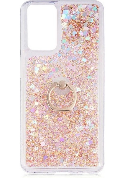 Samsung Galaxy M52 Uyumlu Kılıf Milce Kapak, Gold