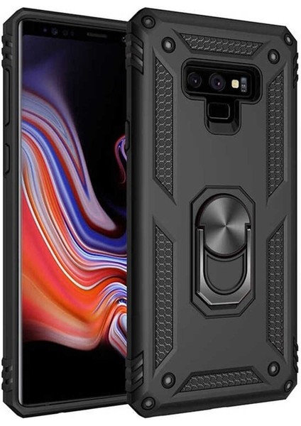 Samsung Galaxy Note 9 Uyumlu Kılıf Vega Kapak, Siyah