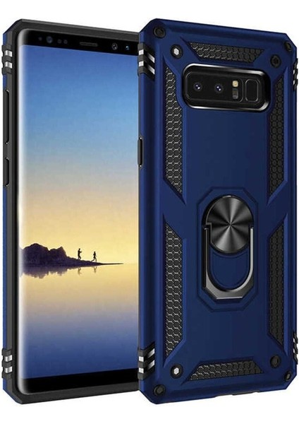 Samsung Galaxy Note 8 Uyumlu Kılıf Vega Kapak, Mavi