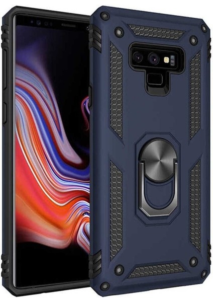 Samsung Galaxy Note 9 Uyumlu Kılıf Vega Kapak, Mavi