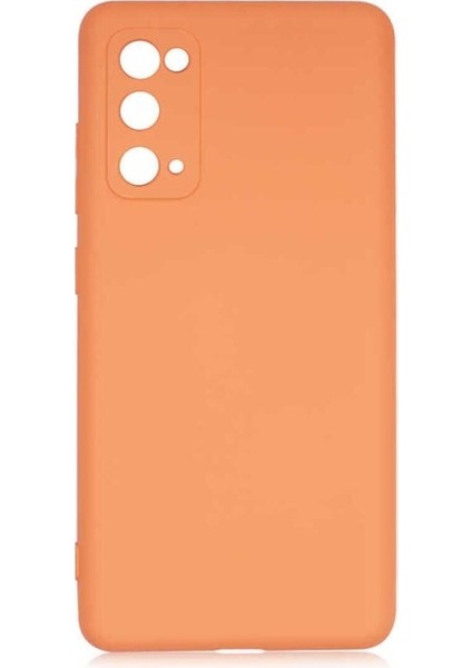 Samsung Galaxy S20 Fe Uyumlu Kılıf Mara Lansman Kapak, Turuncu