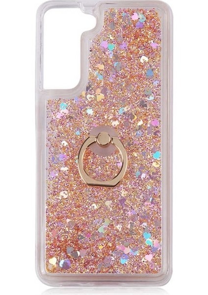 Samsung Galaxy S21 Fe Uyumlu Kılıf Milce Kapak, Gold