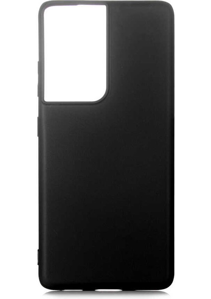 Samsung Galaxy S21 Ultra Uyumlu Kılıf Premier Silikon Kapak, Siyah