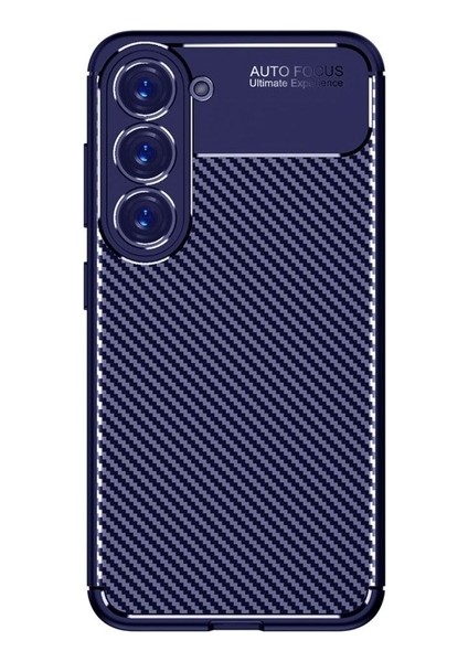 Samsung Galaxy S23 Plus Uyumlu Kılıf Negro Silikon Kapak, Lacivert