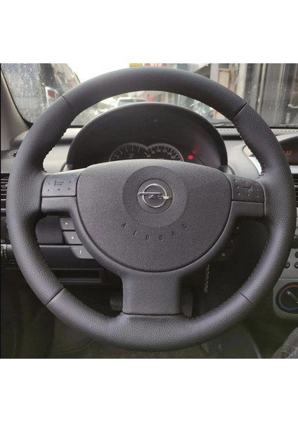 Opel Corsa C Kasa 2000-2006 Araca Özel Direksiyon Deri Kılıfı (Düz Deri) fiyatları