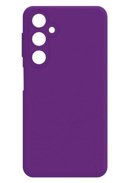 Samsung Galaxy S23 Fe Uyumlu Kılıf Biye Silikon, Mor