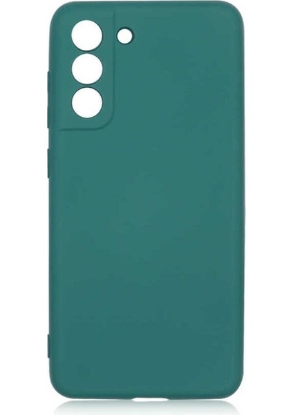 Samsung Galaxy S21 Fe Uyumlu Kılıf Mara Lansman Kapak, Koyu Yeşil
