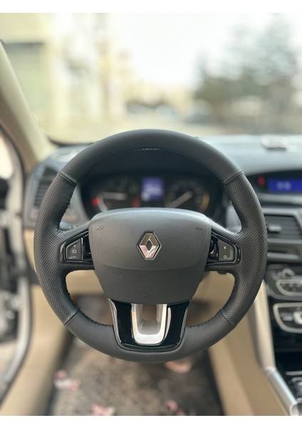 Renault Latitude 2011-2016 Araca Özel Direksiyon Kılıf