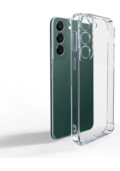 Samsung Galaxy S22 Uyumlu Kılıf 2mm Anti Shock Silikon