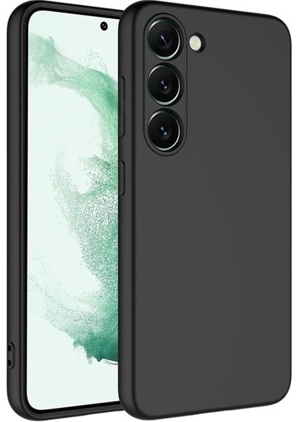 Samsung Galaxy S23 Plus Uyumlu Kılıf Mara Lansman Kapak, Siyah