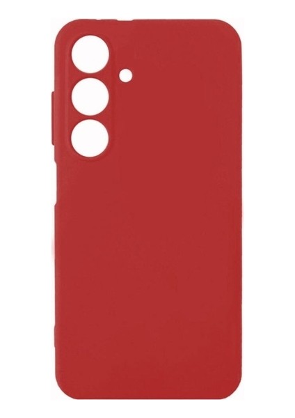 Samsung Galaxy S24 Uyumlu Kılıf Biye Silikon, Kırmızı