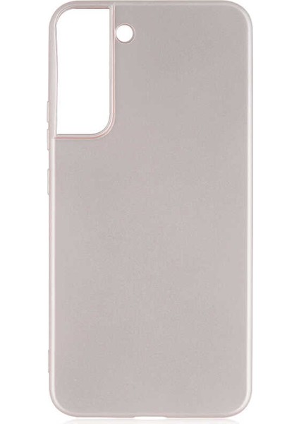 Samsung Galaxy S22 Uyumlu Kılıf Premier Silikon Kapak, Gold