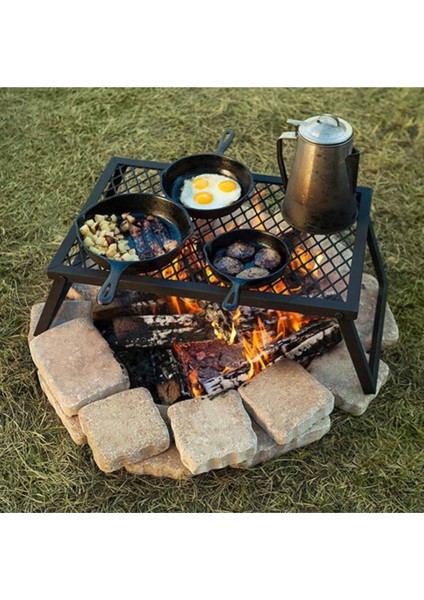 Ateş Üstü Ayaklı Katlanır Piknik Izgarası (Büyük Boy) fırsatları