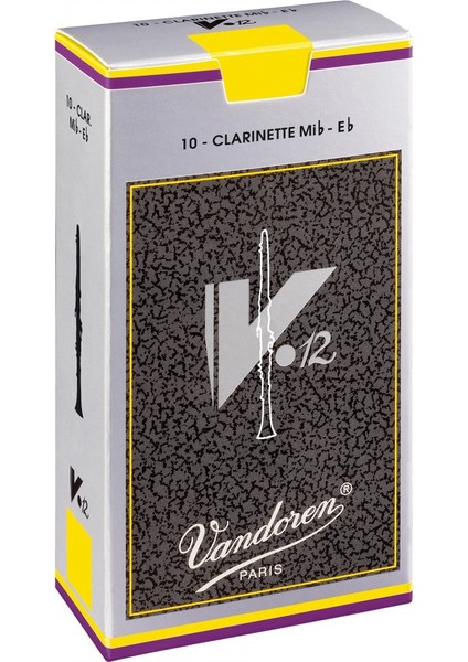 CR6125 Mib Klarnet V12 No 2.5 10'lu Kamış