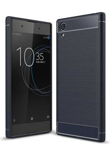 Sony Xperia Xa1 Plus Uyumlu Kılıf Room Silikon Kapak, Lacivert