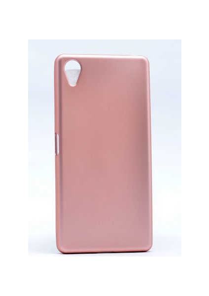 Sony Xperia x Uyumlu Kılıf Premier Silikon Kapak, Rose Gold