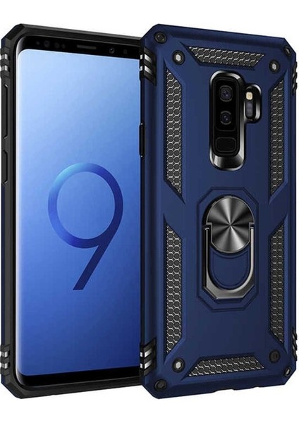 Samsung Galaxy S9 Plus Uyumlu Kılıf Vega Kapak, Mavi
