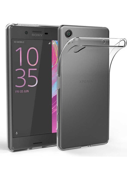 Sony Xperia Z5 Uyumlu Kılıf Süper Silikon Kapak