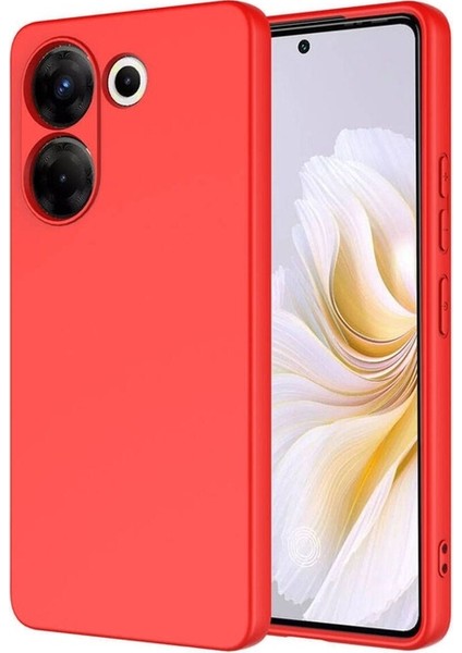 Tecno Camon 20 Pro 4g Uyumlu Kılıf Mara Lansman Kapak, Kırmızı